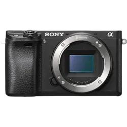 Sony Alpha A6300 24.2 MP Mirrorless Camera - Refurbished_Black_Front_73238