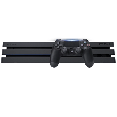 Sony Playstation Pro Gaming Console (PS4)- Refurbished,Cashify Warranty,  Disc Edition, Good, TB, Black