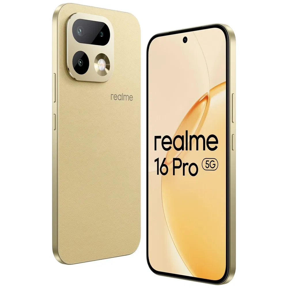 Realme 16 Pro 5G - Refurbished_Gold_Left Side_125747