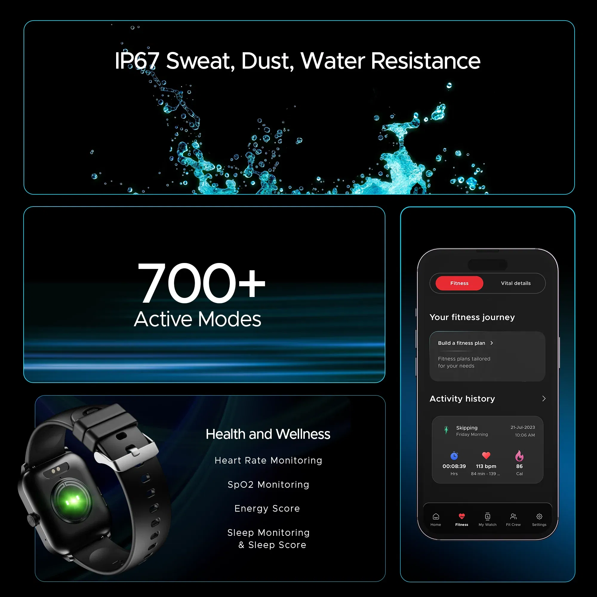 Boat Storm Call 3 Plus - Smart Watch_Active Black_Bottom_114435