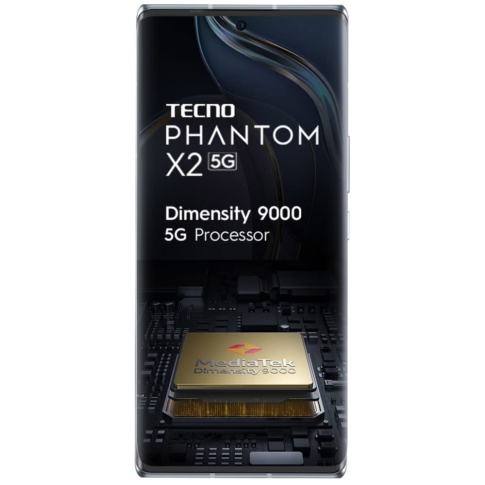 Tecno Phantom X2 5G - Refurbished_Moonlight Silver_Front_53687