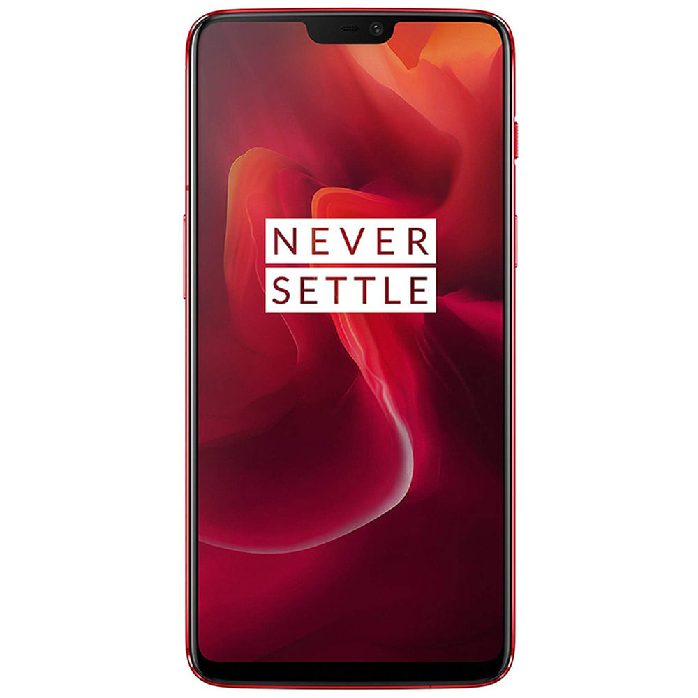 Refurbished OnePlus -Amber red-front