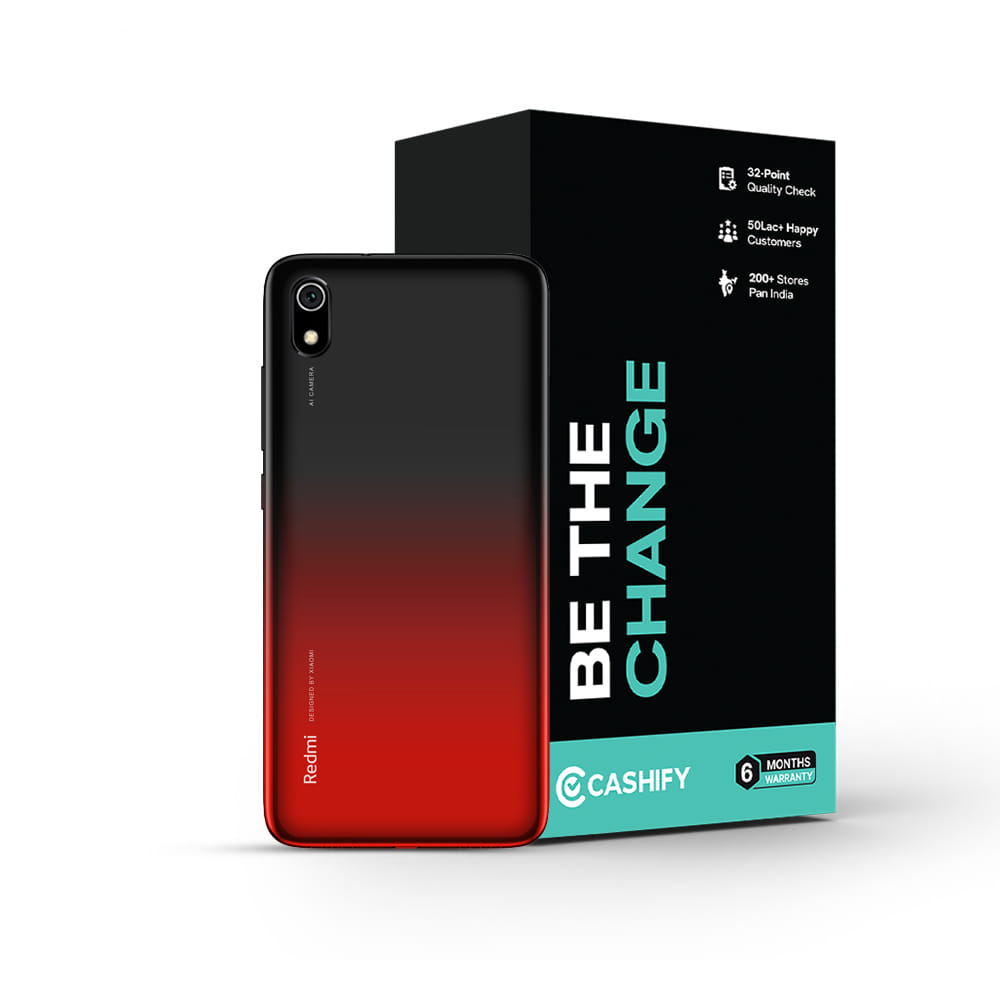 Xiaomi Redmi 7A - Refurbished_Gem Red_Phone With Box_59301