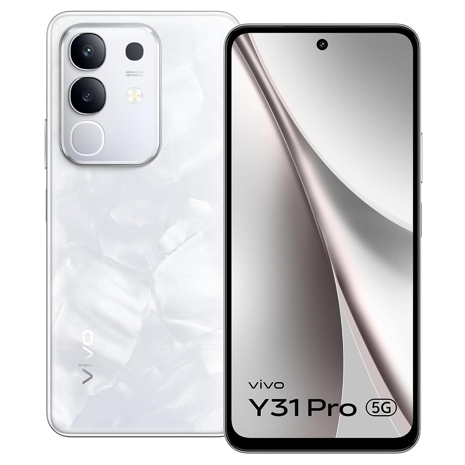 Vivo Y31 Pro 5G - Refurbished_Dreamy White_Top_87488