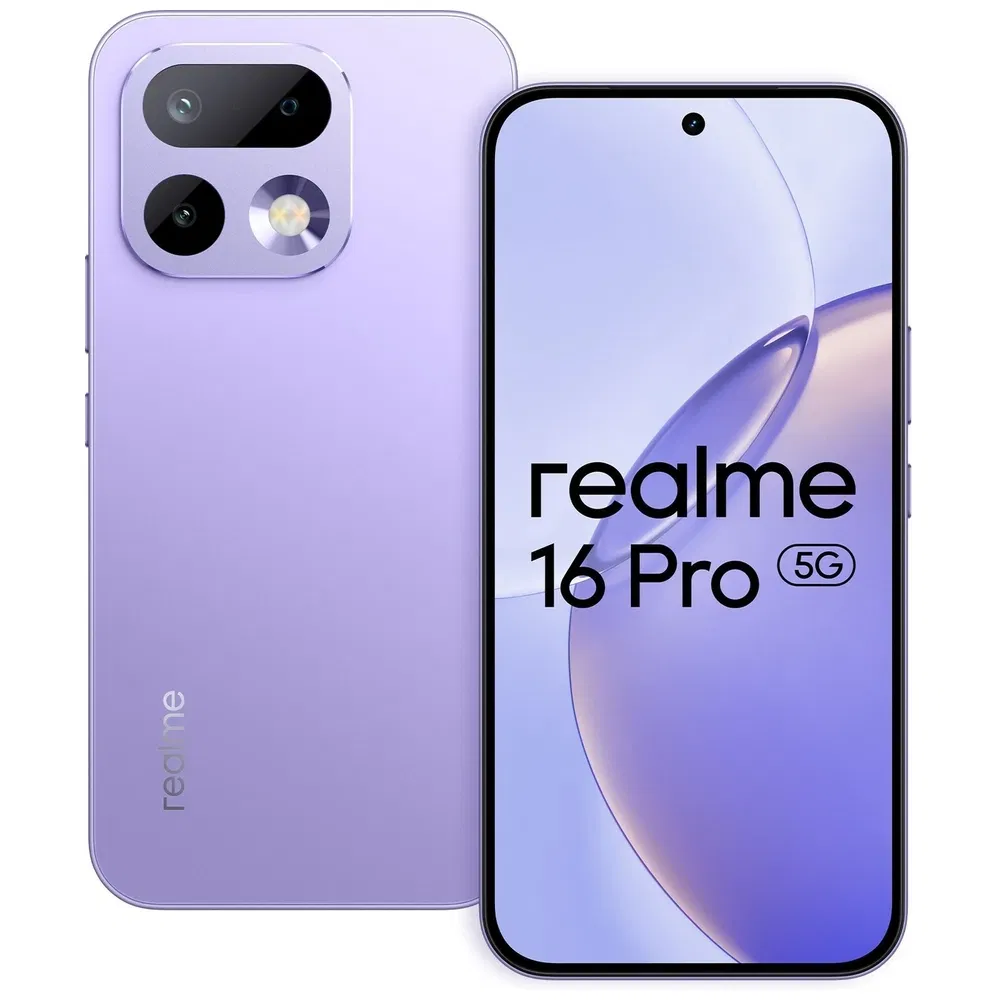 Realme 16 Pro 5G - Refurbished_Orchid Purple_Top_125737