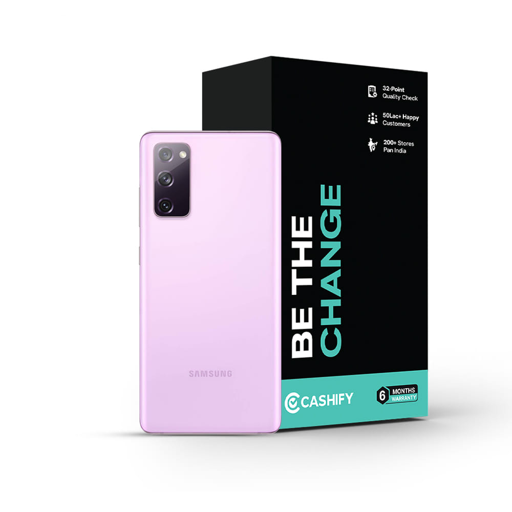 Samsung Galaxy S20 FE - Refurbished_Cloud Lavendar_Phone With Box_56127