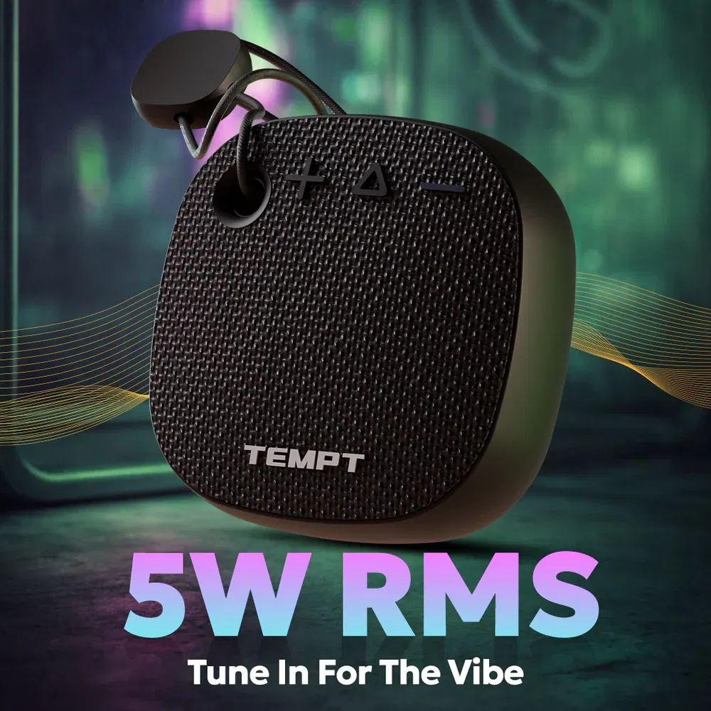 Tempt Rebel Air 5W Portable (TS1132) _Black_Back_112821