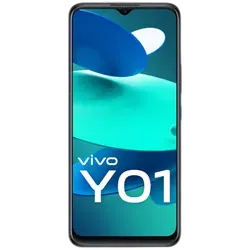Refurbished Vivo Y01 Elegant Black front