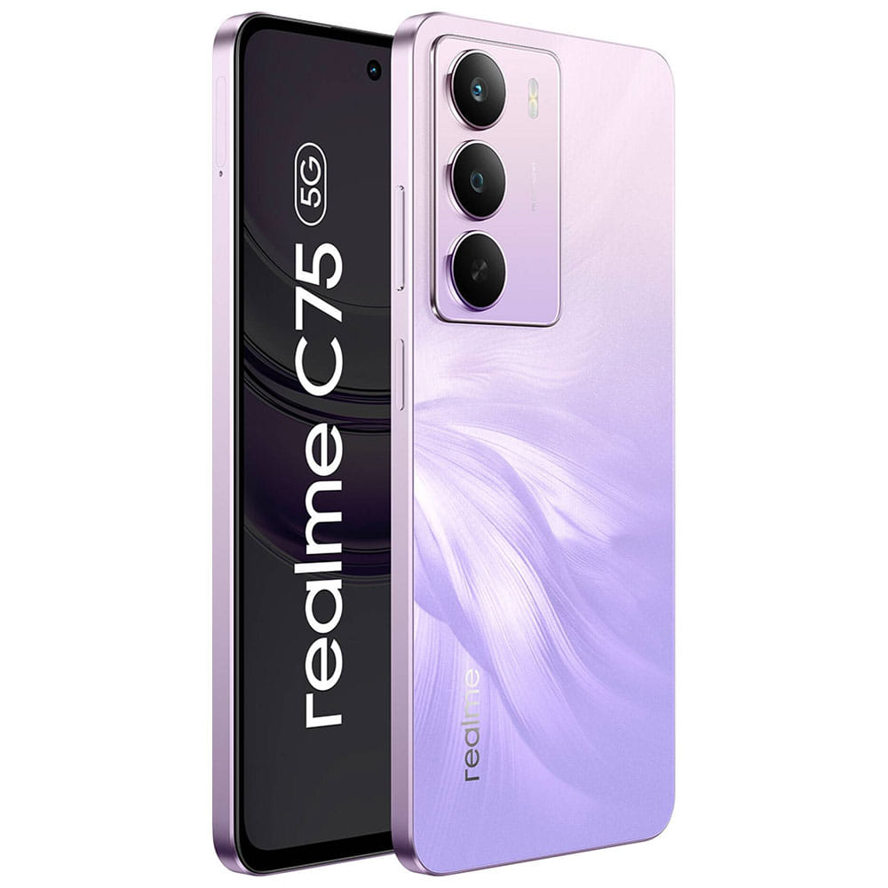 Realme C75 5G - Refurbished_Purple Blossom_Top_63415