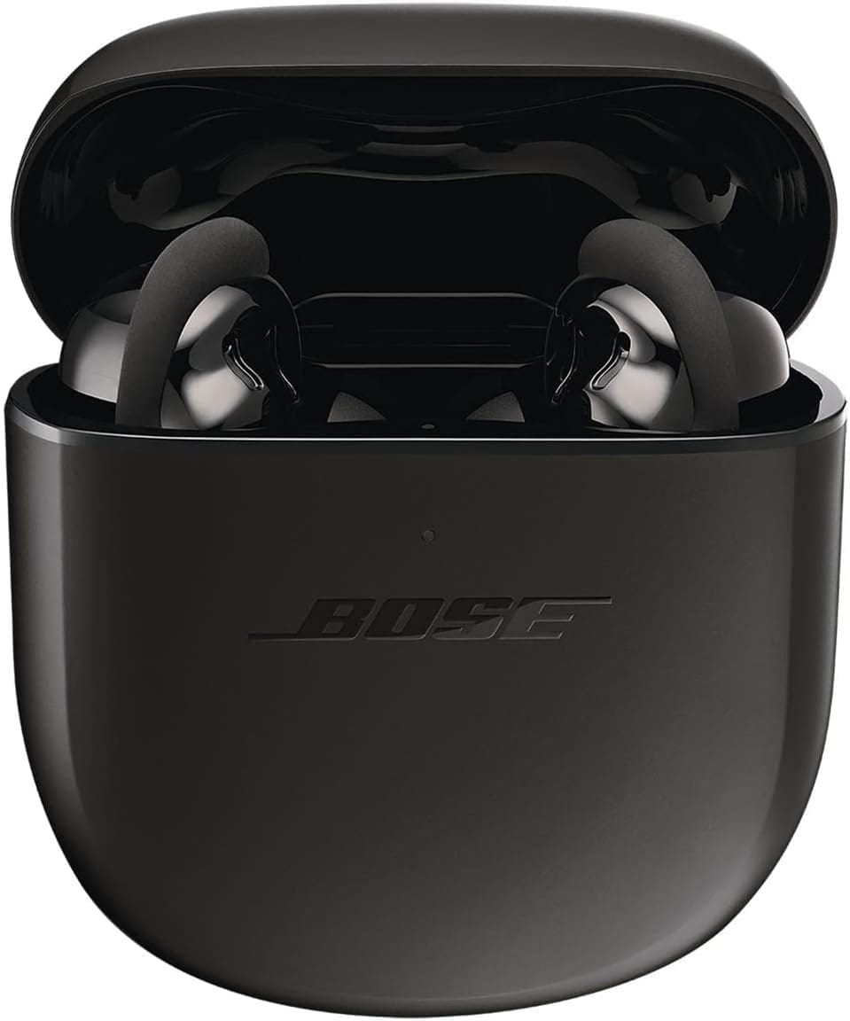 Bose QuietComfort II Wireless Earphones - Unboxed_Black_Top_87069