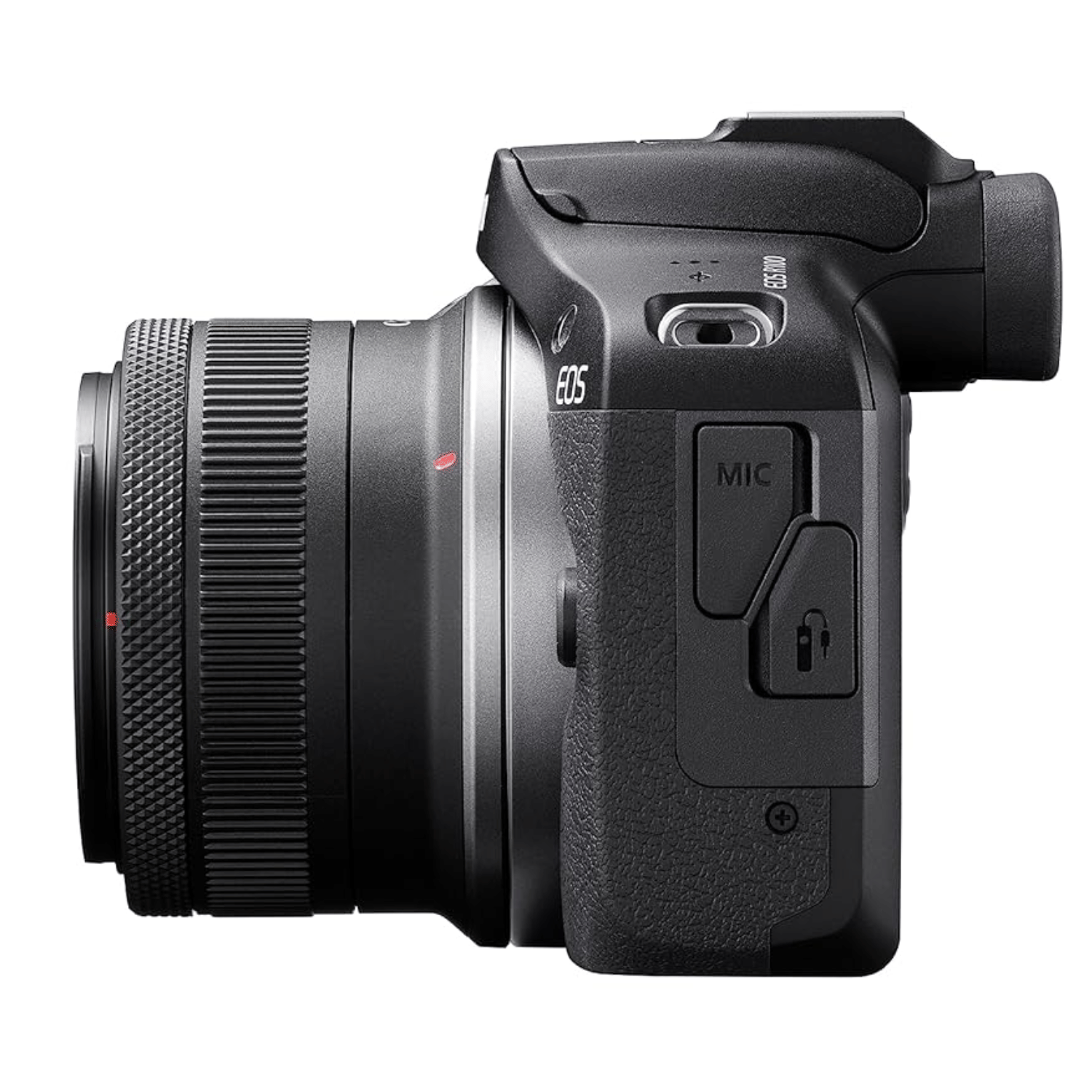 Canon EOS R100 24.1MP Mirrorless Camera - Refurbished_Black_Right Side_114528