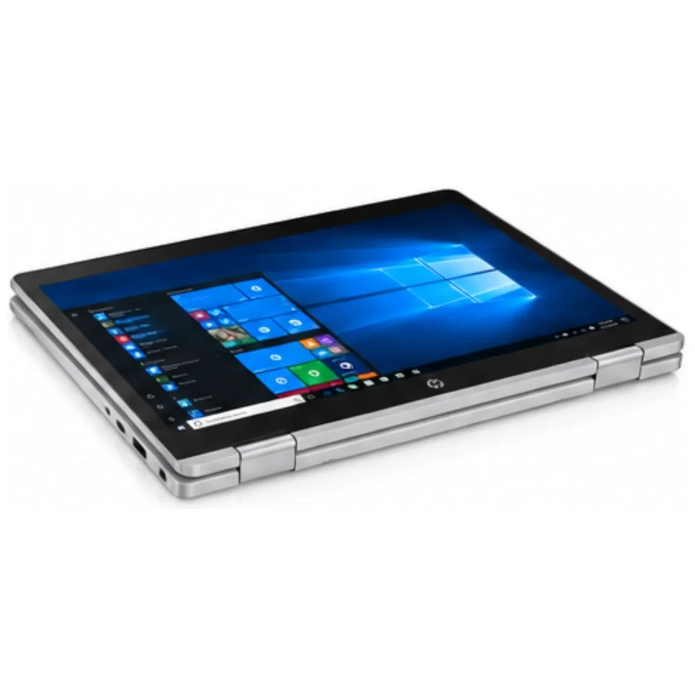 HP/Compaq Pavilion Series x360 Convertible 14-dh0107tu touch screen (Intel Core i3 8th Gen 14 Inch)- Refurbished_Silver_Right Side_131992