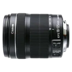 Canon 18-135 mm STM Zoom Lens - Refurbished Good - Black - Refurbished_Black_Front_62304