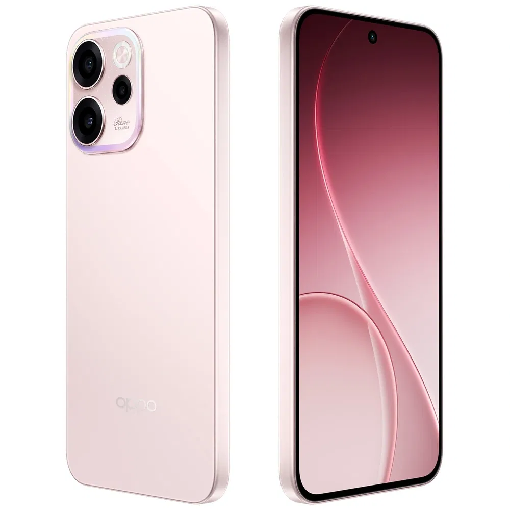 OPPO Reno 15c 5G - Refurbished_Afterglow Pink_Left Side_125683