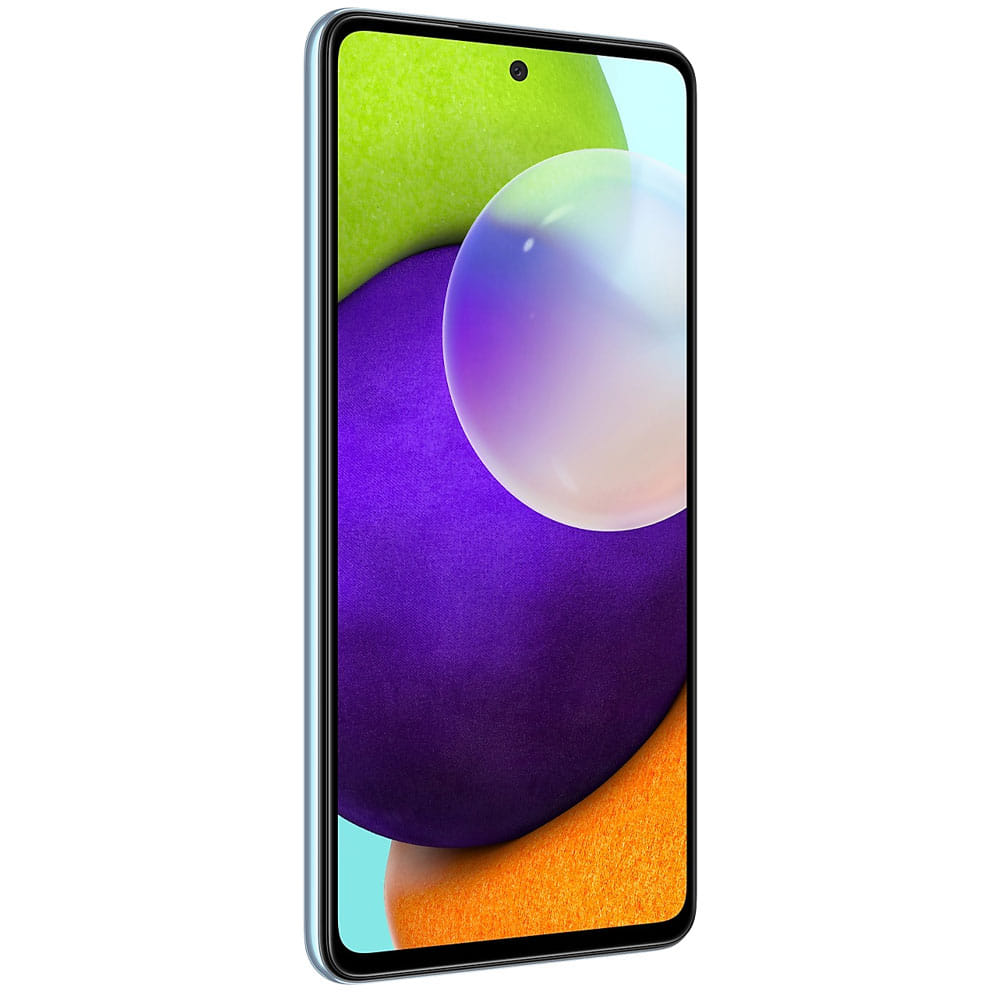 Samsung Galaxy A52 - Refurbished_Awesome Blue_Left Side_57364