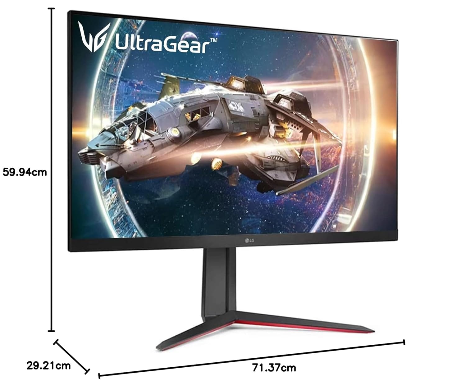 LG 32GN650 32 Inch 165 Hz LCD Monitor  - Unboxed_Black_Right Side_89737