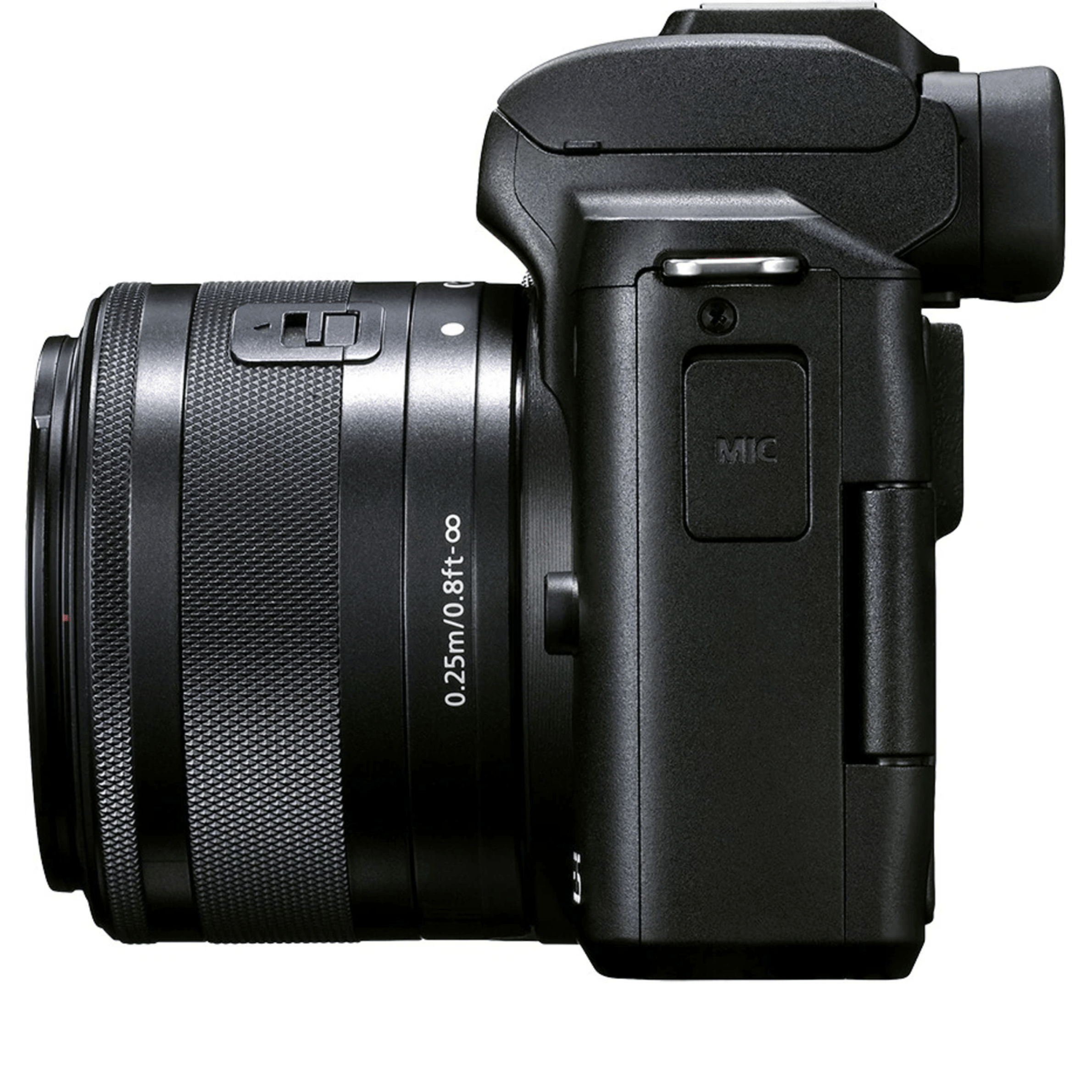 Canon M50 Mark II 24.1MP Mirrorless Camera - Refurbished_Black_Back_114994