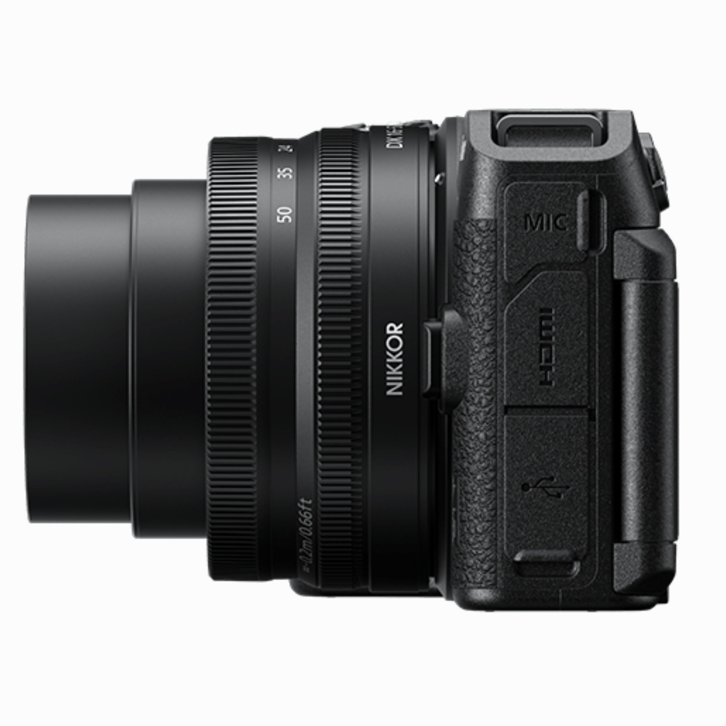 Nikon Z 30 20.9MP Mirrorless Camera - Refurbished_Black_Back_117538
