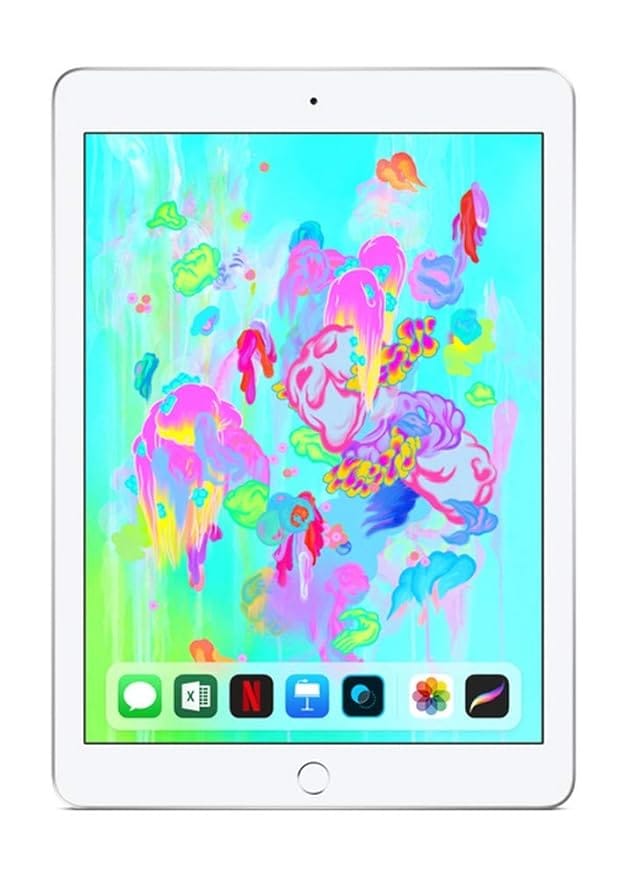 Apple Ipad 2018 6th Generation (9.7 inch, Wifi Only)- Refurbished_Silver_Front_87357