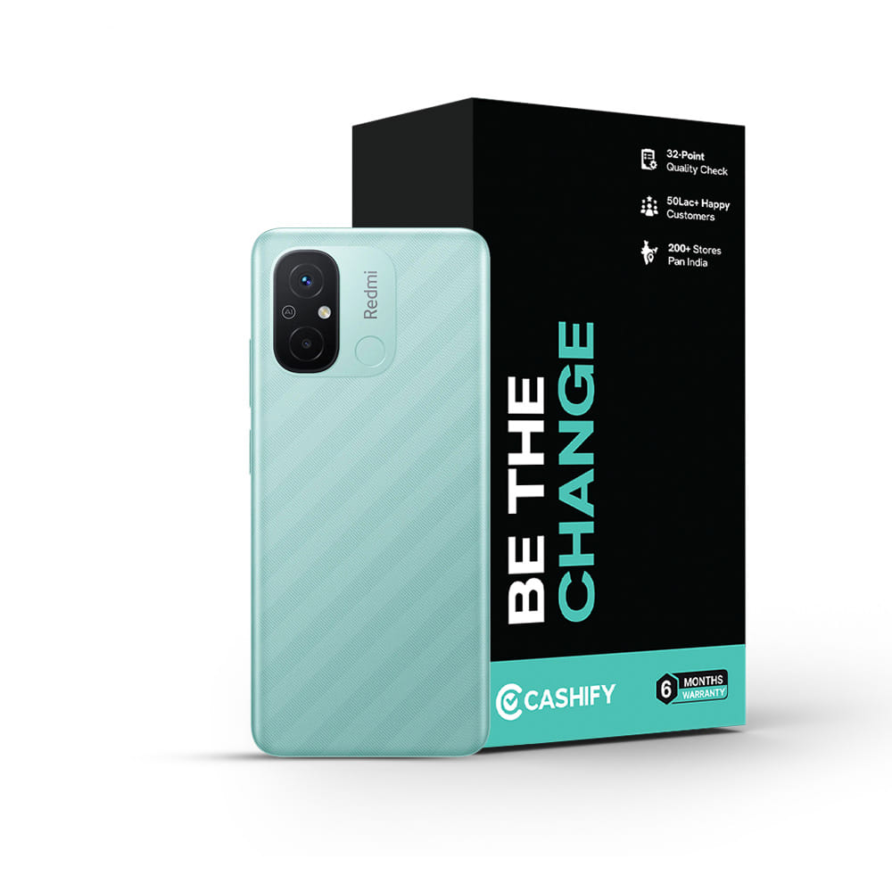 Xiaomi Redmi 12C - Refurbished_Mint Green_Phone With Box_53980