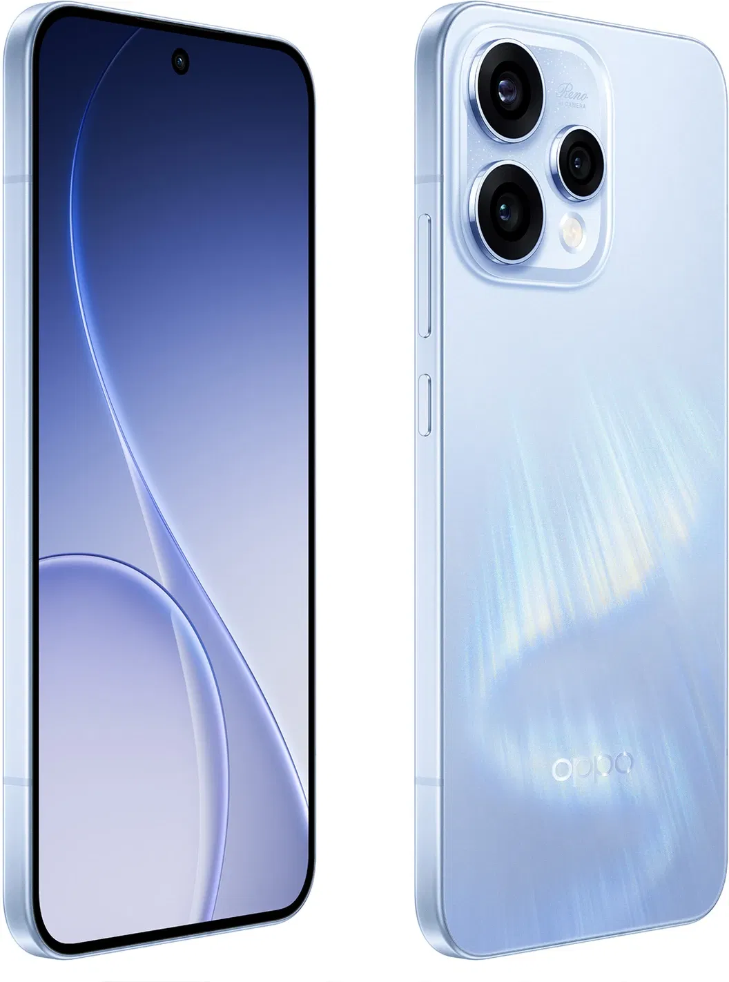 OPPO Reno15 5G - Refurbished_Aurora Blue_Left Side_89209