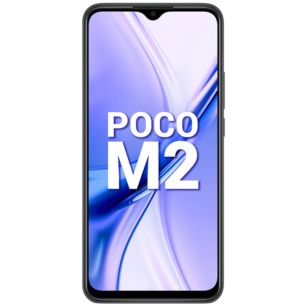 POCO M2 - Refurbished_Pitch Black_Front_52193