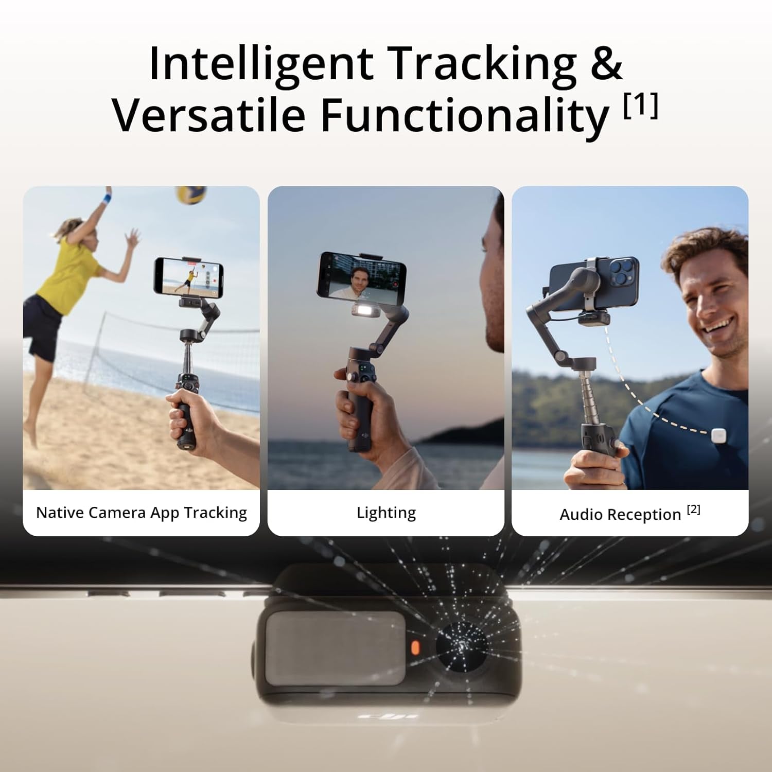 DJI OSMO Mobile 7P Gimbal  - Unboxed_Black_Right Side_87671