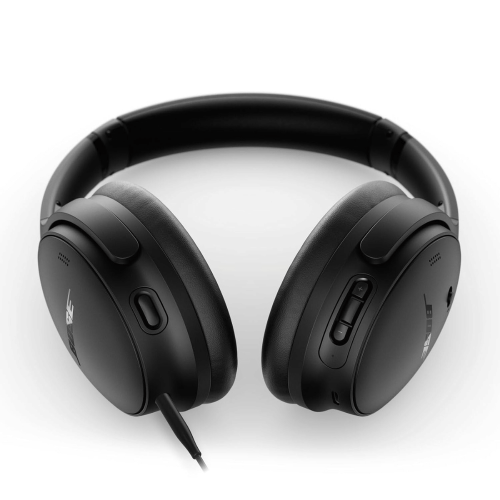 Bose QuietComfort Wireless Noise Cancelling Headphones - Refurbished_Black_Bottom_126457