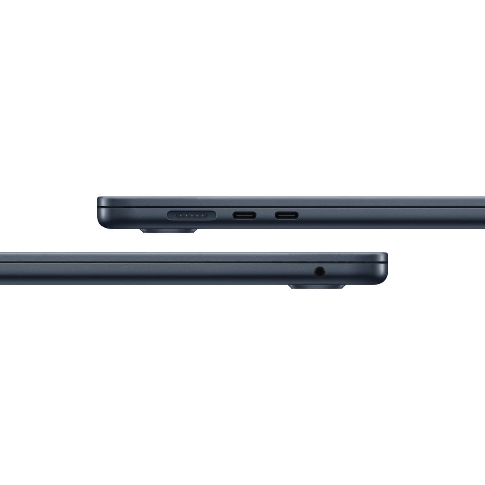 Apple Macbook Air 2025 A3241 (Apple M4 15 Inch)- Refurbished_Midnight_Left Side_62157
