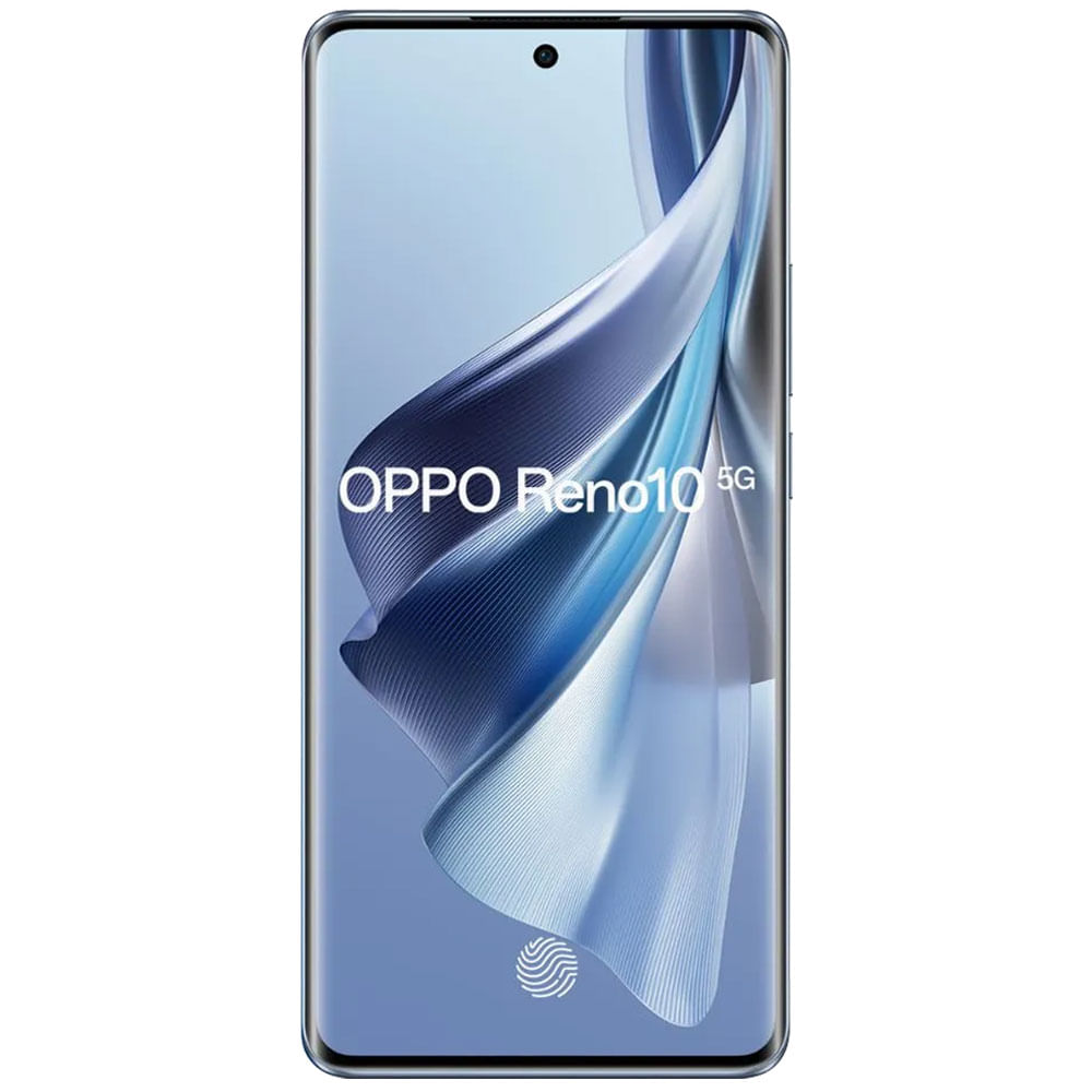 OPPO Reno10 5G - Refurbished_Ice Blue_Front_53410