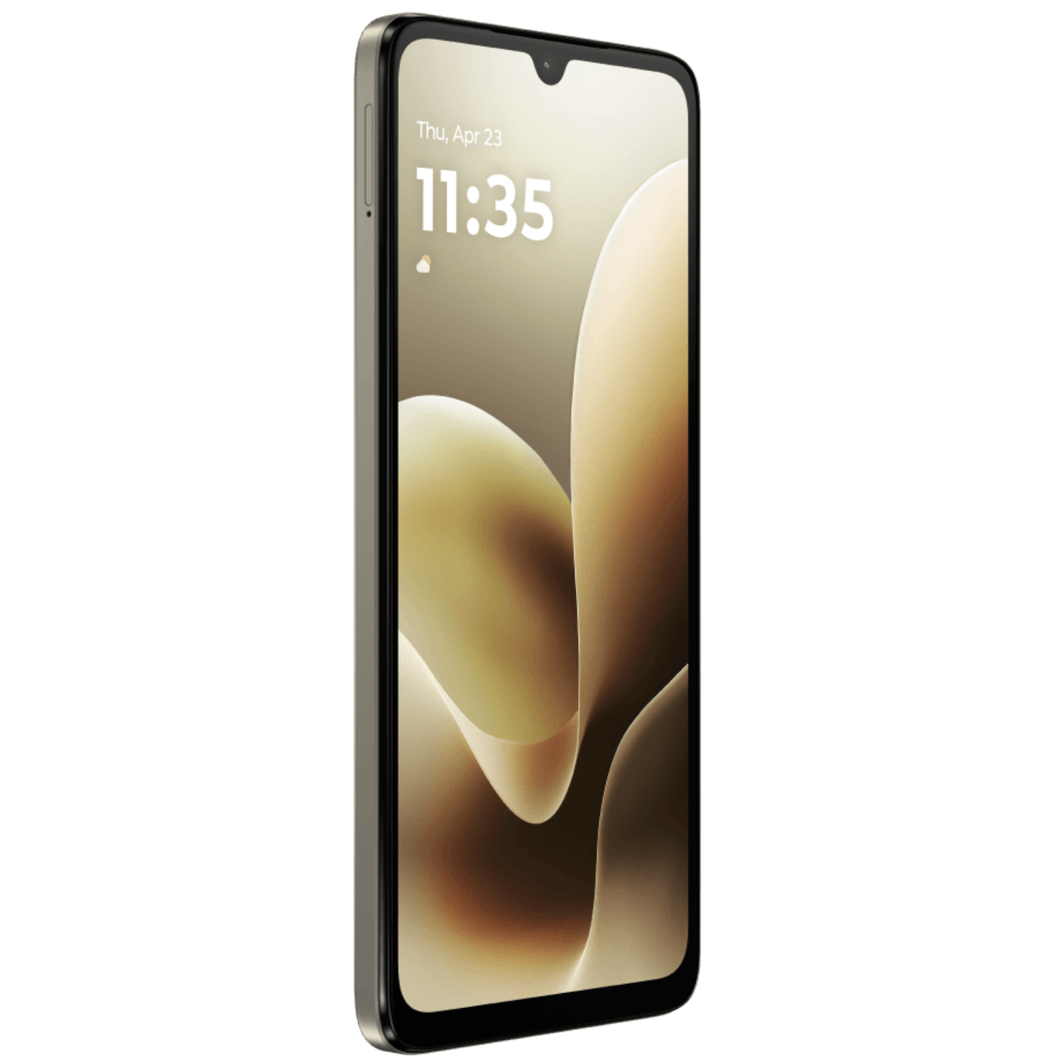 Motorola Moto G06 Power - Refurbished_Pantone Laurel Oak_Left Side_113094