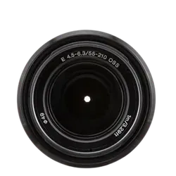 Sony E 55-210mm F 4.5-6.3 OSS Telephoto Zoom Lens - Refurbished Good - Black - Refurbished_Black_Top_115148