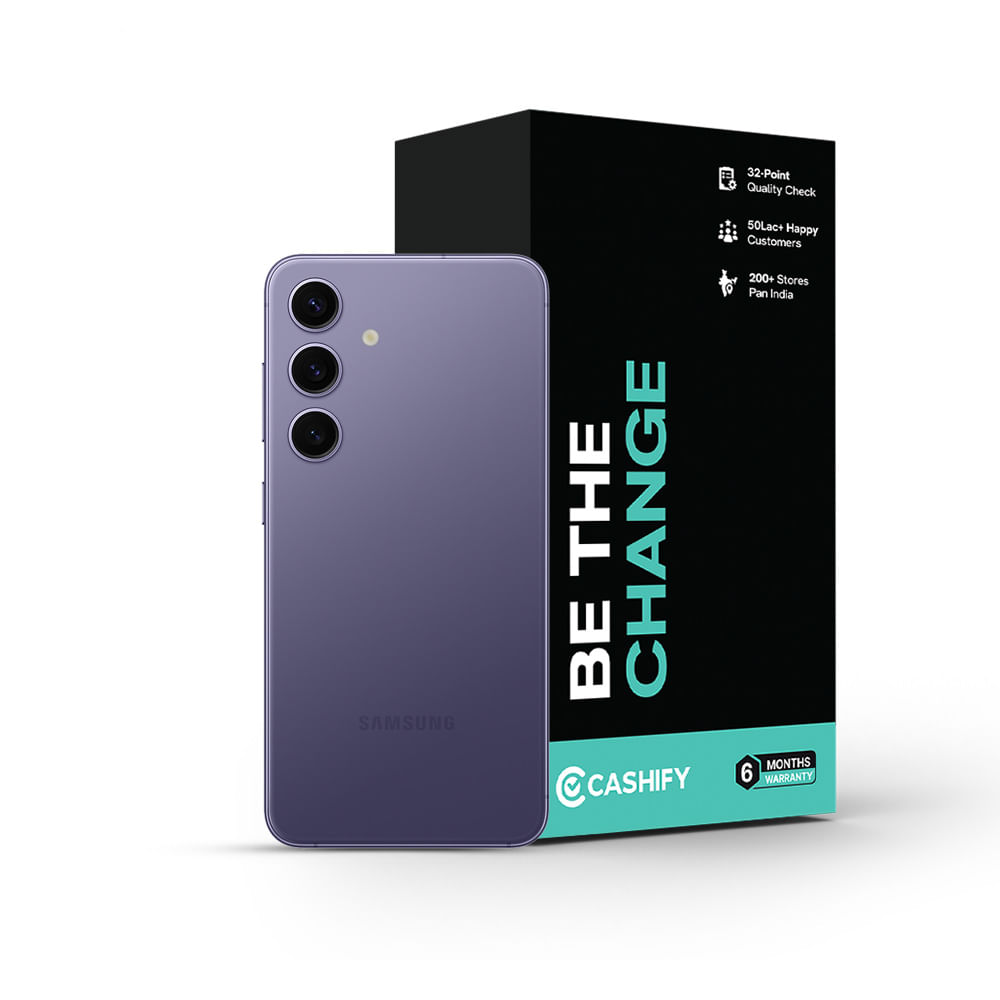 Samsung Galaxy S24 5G - Refurbished_Cobalt Violet_Phone With Box_59545
