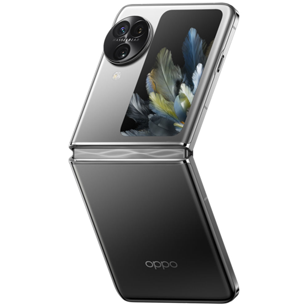 OPPO Find N3 Flip 5G - Refurbished_Sleek Black_Left Side_55941