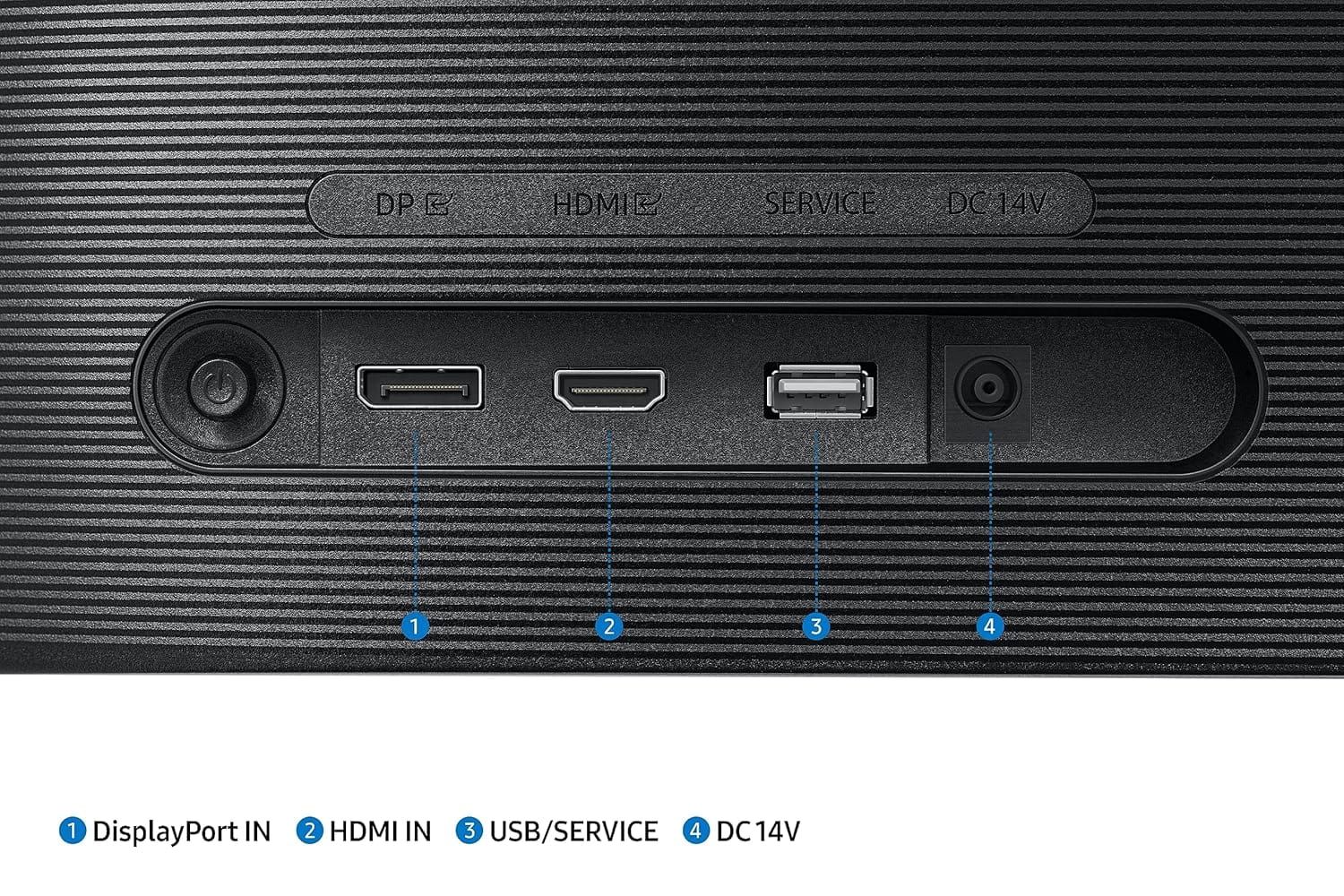 Samsung LS27C330GAWXXL S3 27 Inch IPS 100 Hz FHD Monitor  - Unboxed_Black_Top_88332