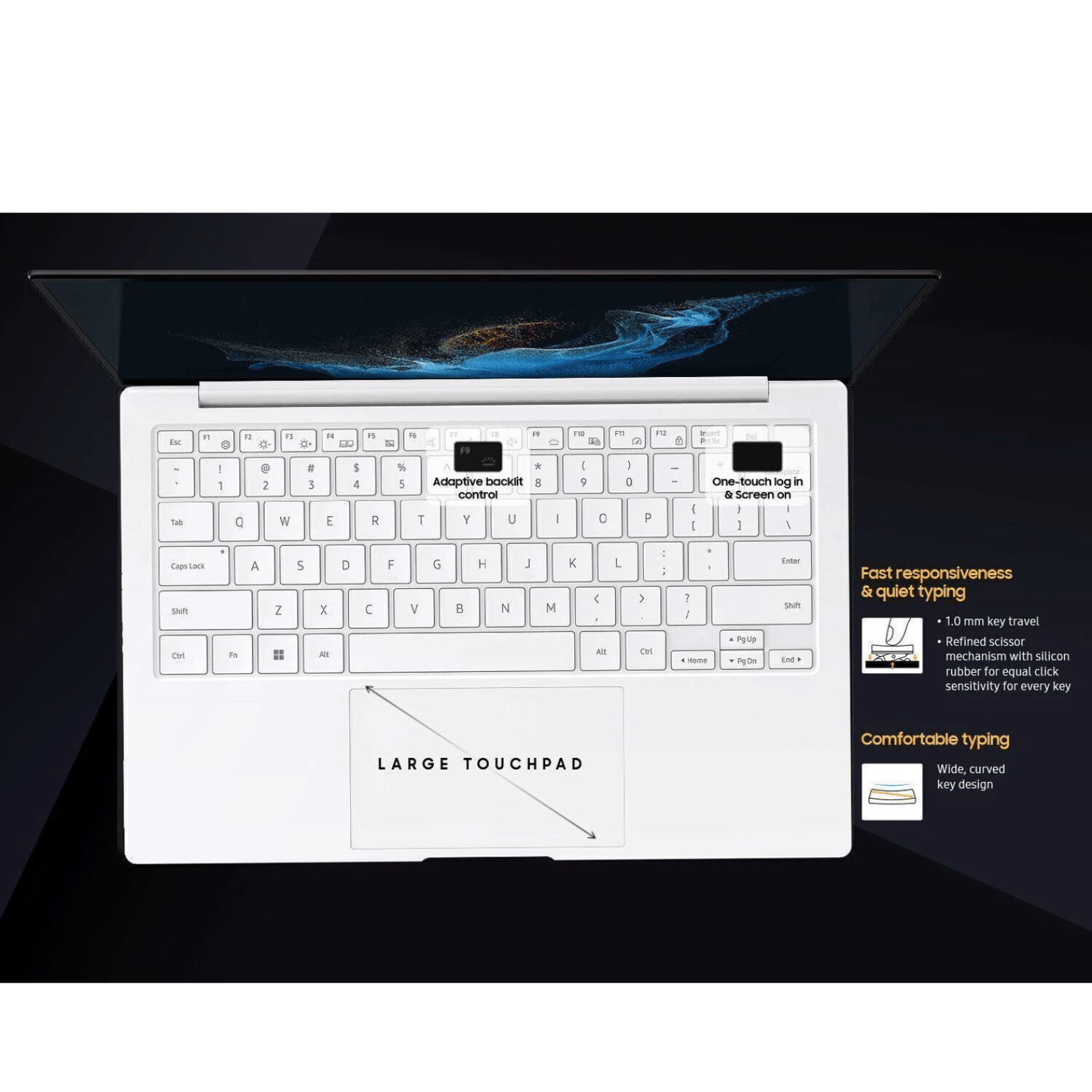 Samsung Samsung N Series NP930xed  (Intel Core i5 12th Gen 13.3 Inch)- Refurbished_Silver_Top_114426