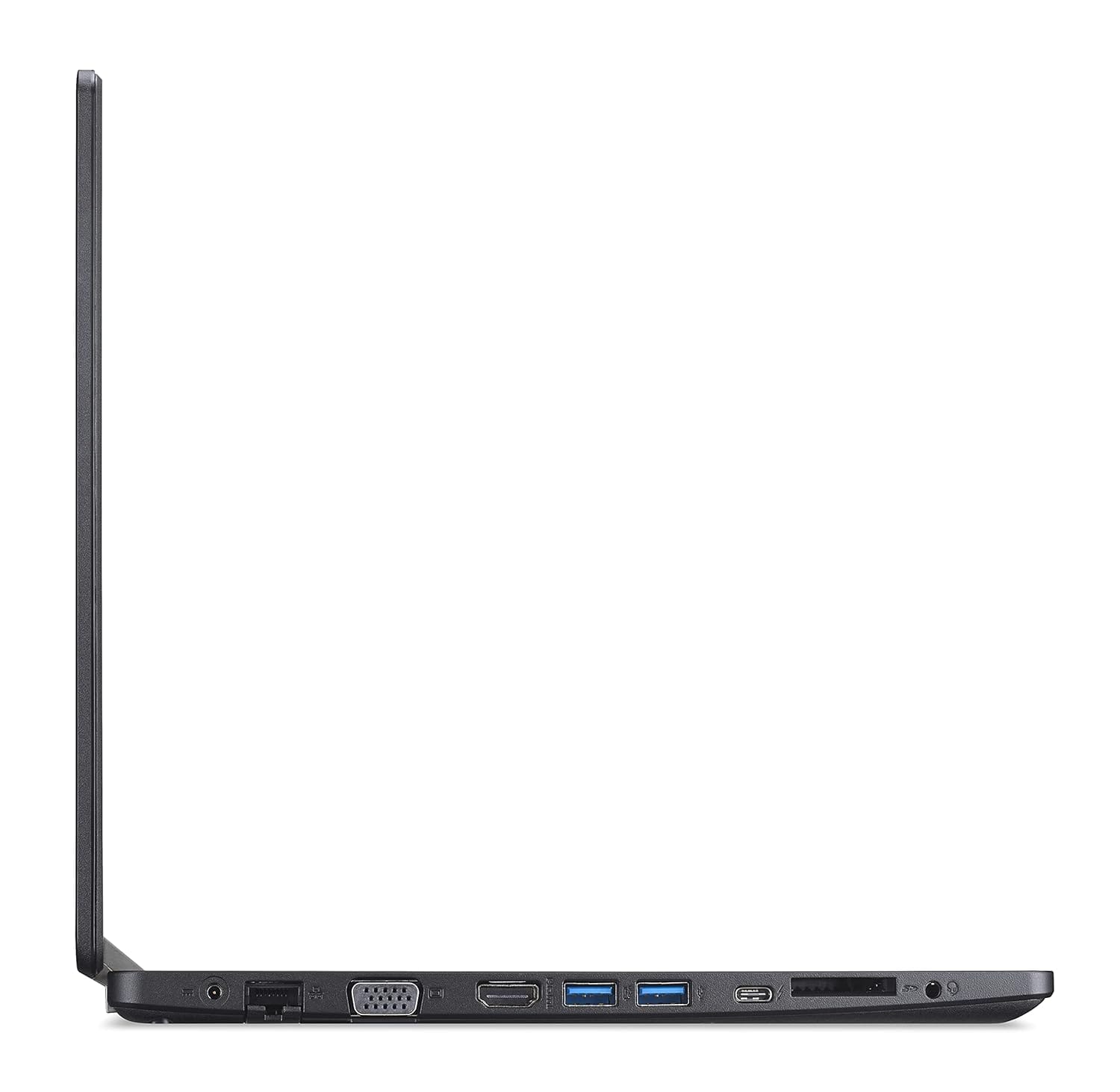 Acer TravelMate P2 Series p214-53 (Intel Core i3 11th Gen 14 Inch)- Refurbished_Black_Left Side_87622