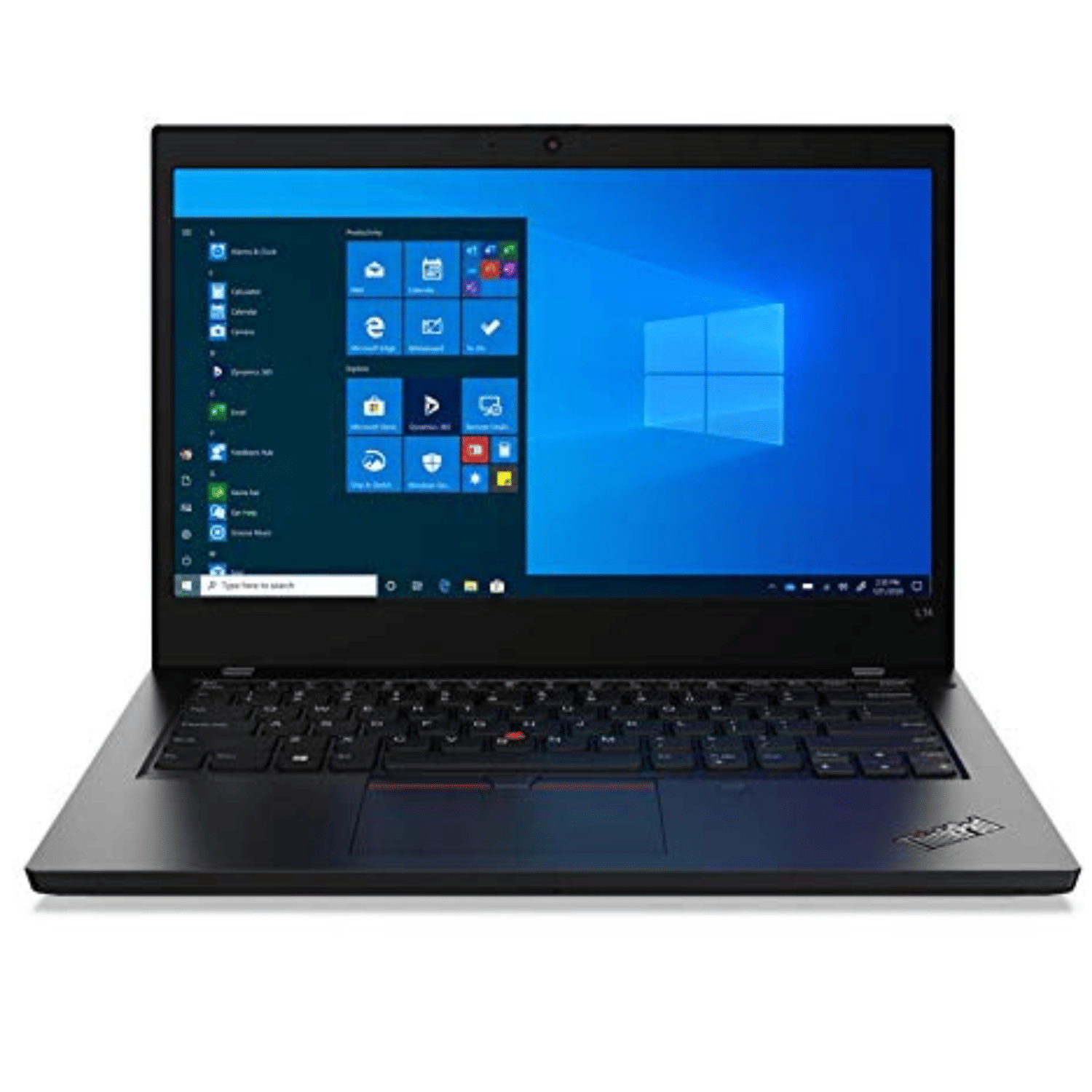 Lenovo Thinkpad L Series L14 Gen 1 Touch Screen  (Intel Core i3 10th Gen 14 Inch)- Refurbished_Black_Front_114428