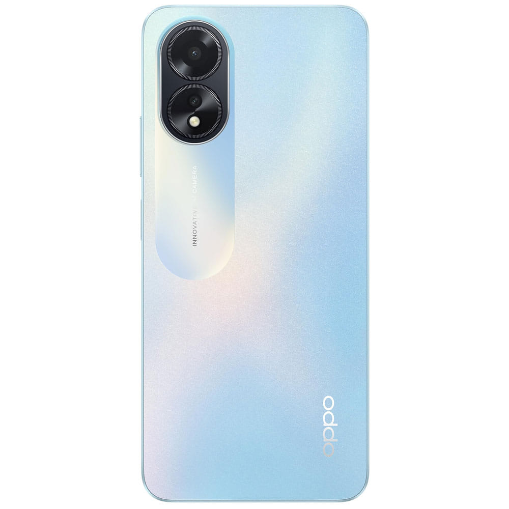 Oppo A18 - Refurbished_Glowing Blue_Back_60164
