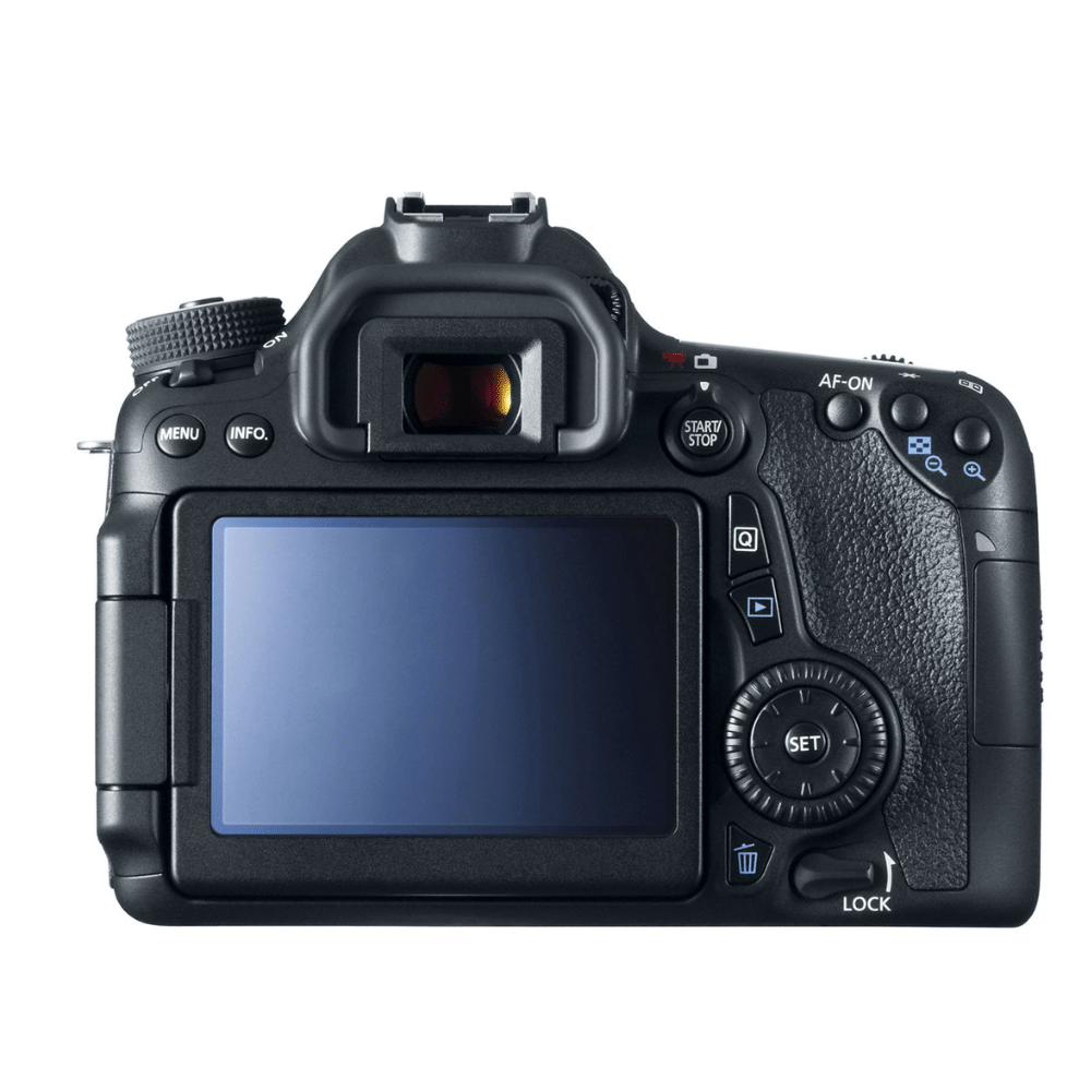 Canon 70D 20.2 MP DSLR - Refurbished_Black_Back_73242