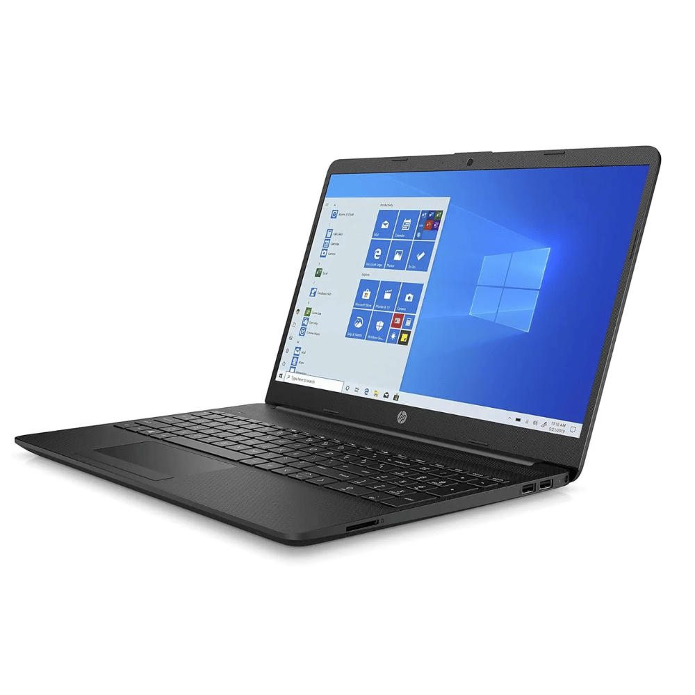 HP/Compaq HP 15 Series 15s-du1065tu (Intel Core i5 10th Gen 15.6 Inch)- Refurbished_Black_Right Side_60865