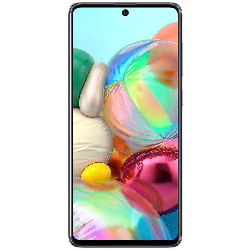 Samsung Galaxy A71 - Refurbished_Crush Black_Front_50071