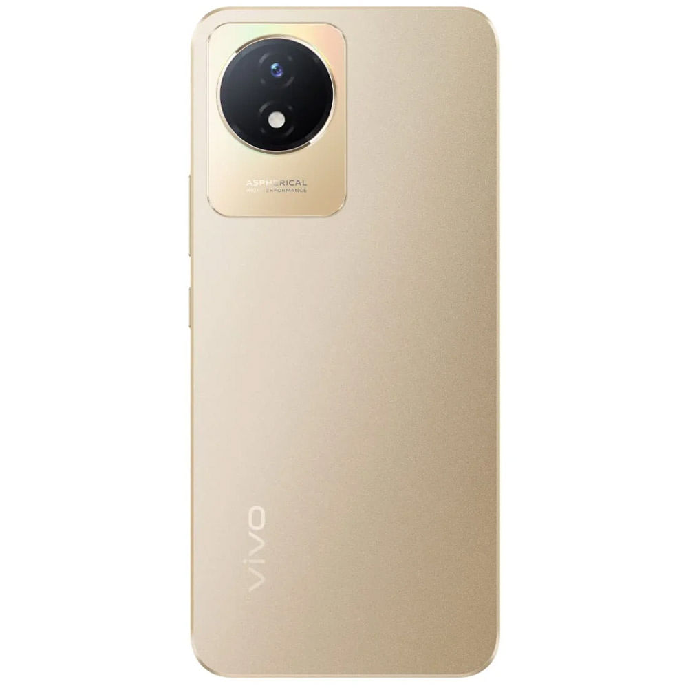 Vivo Y02T - Refurbished_Sunset Gold_Back_48930