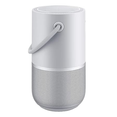 Bose Portable Smart Wireless Bluetooth Speaker - Unboxed_Silver_Left Side_62289