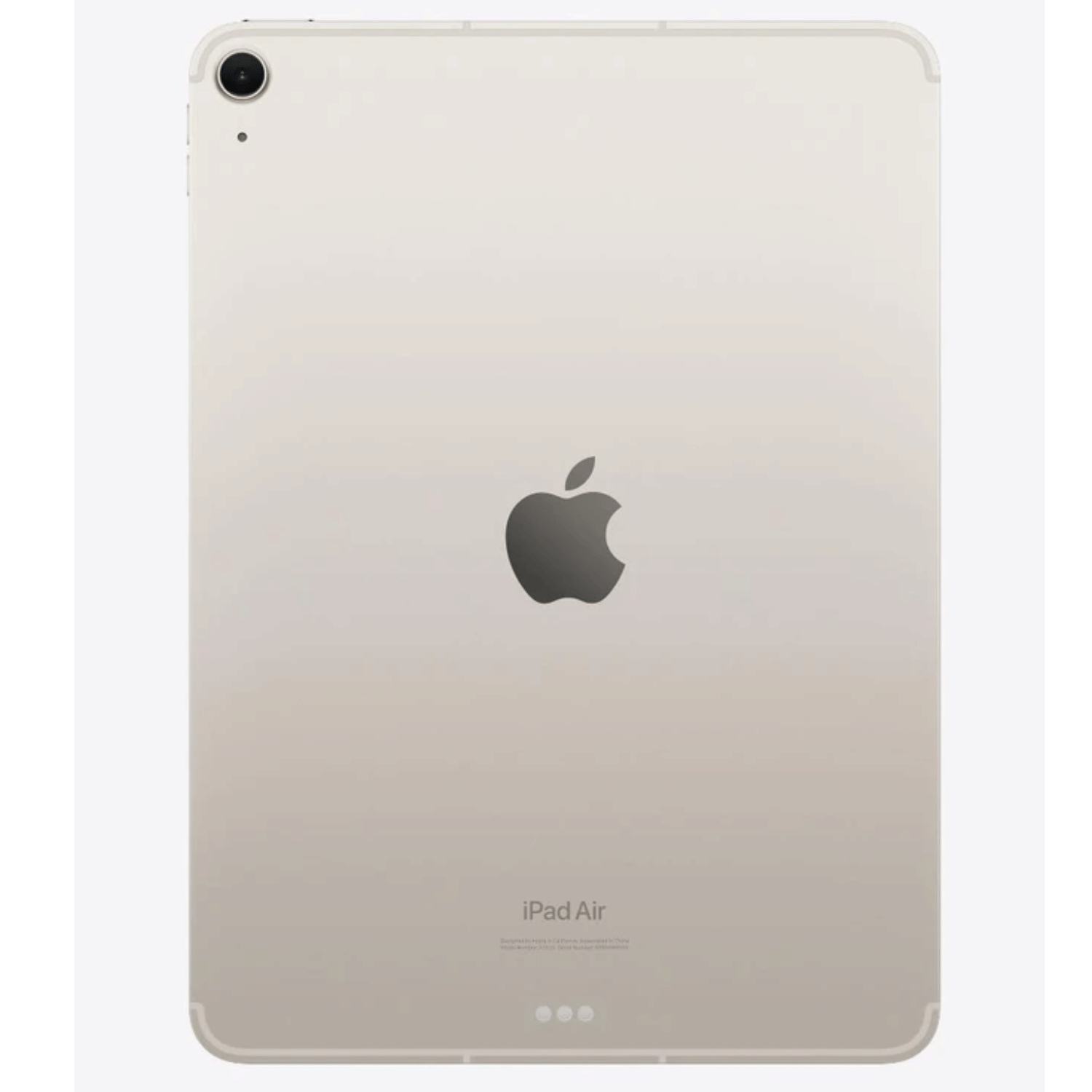 Apple iPad Air M2 2024 (13 inch, WiFi Only)- Refurbished_Starlight_Back_90034
