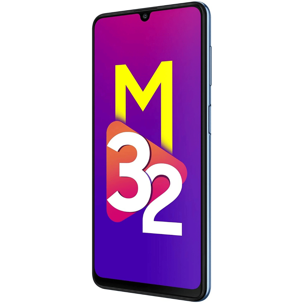 Samsung Galaxy M32 - Refurbished_Light Blue_Top_125860