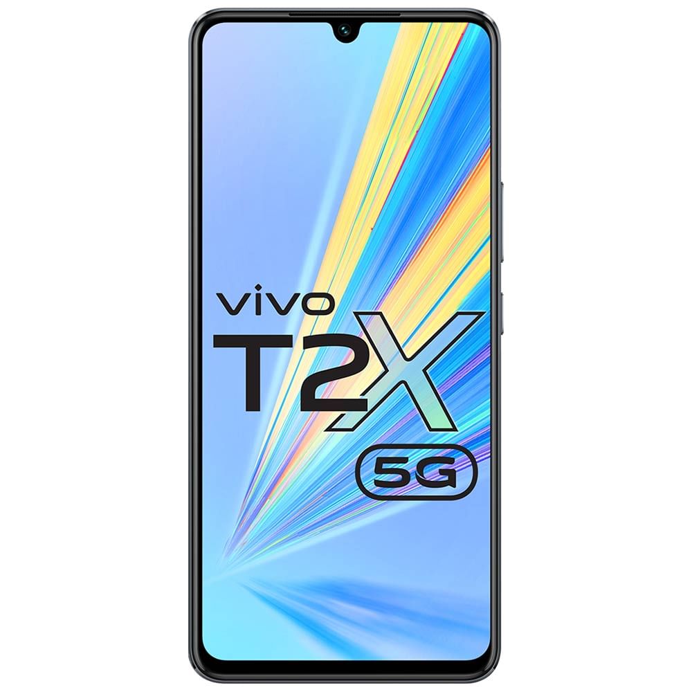Vivo T2x 5G - Refurbished_Glimmer Black_Front_46532