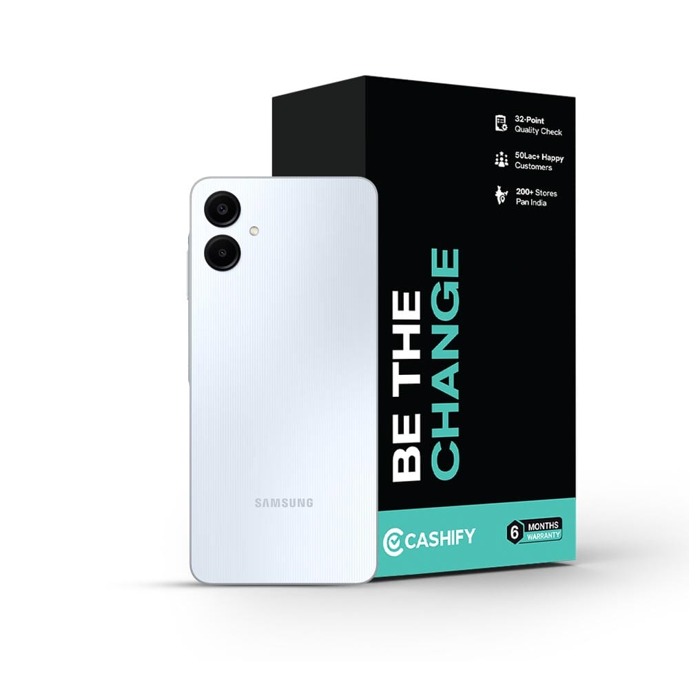 Samsung Galaxy A06 - Refurbished_Light Blue_Phone With Box_49852