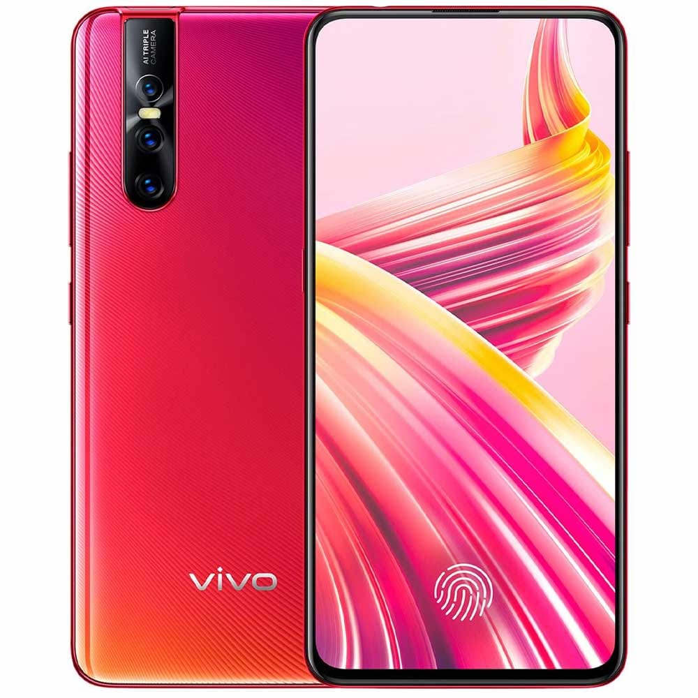 Vivo V15 Pro - Refurbished_Coral Red_Left Side_60244
