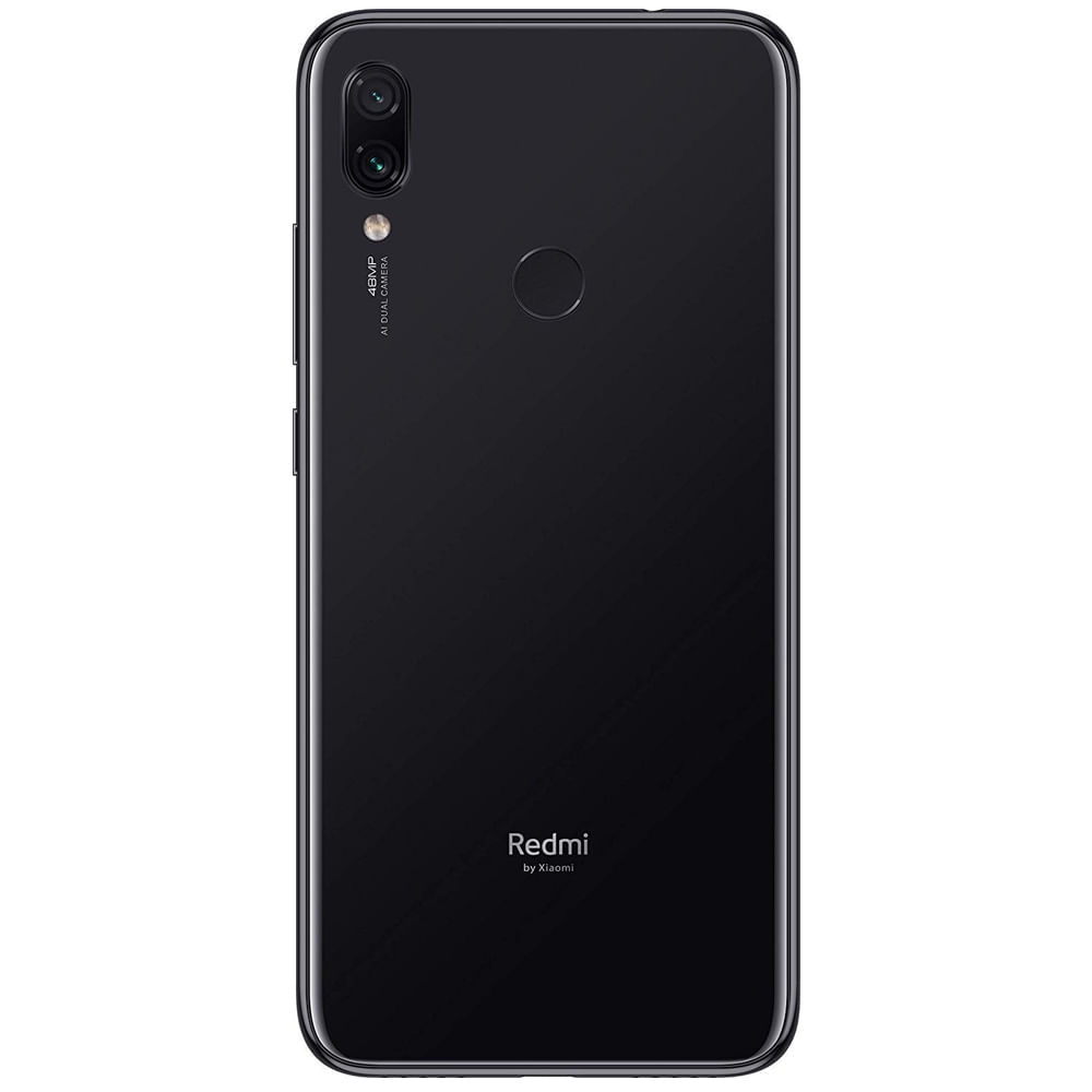 Xiaomi Redmi Note 7 - Refurbished_Black_Back_54023